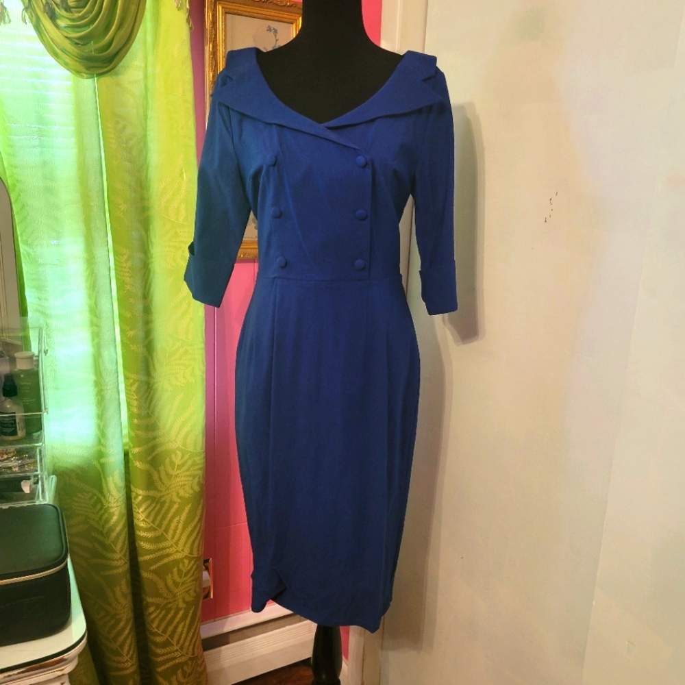 Blue Retro dress